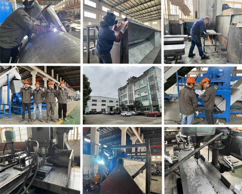 LDPE HDPE PE Film Compacting Pelletizing Line/Plastic Recycling Granulating Machine