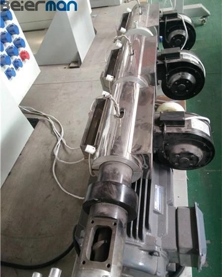 Sj-30/25 Single Screw Extruder Small Type Suitable for Plastic PE/PPR/PVC Pipe Colorline Making