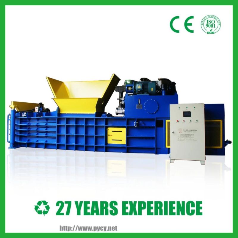 Semi-Automaic Horizontal Baler for Waste Paper Pet Bottle Baling Machine