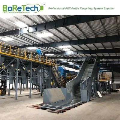 3700kg/H Plastic Bottle Hot Washing Production Line