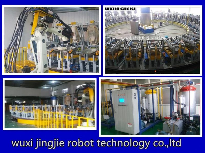 Robot Pouring Foam Machine PU Foam Automatic Production Line