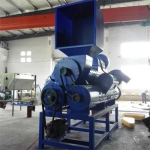 Pet Bottle Three Shaft Label Removing Machine