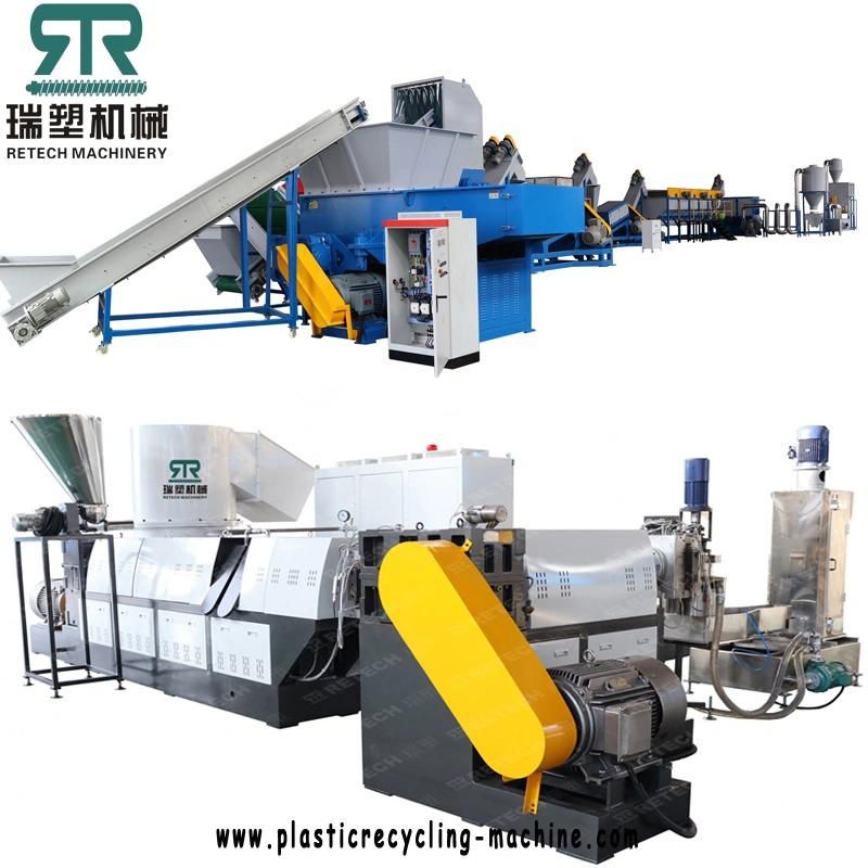 Offcut BOPP PE Film Compactor Pelletizing Machine/Line/Plant