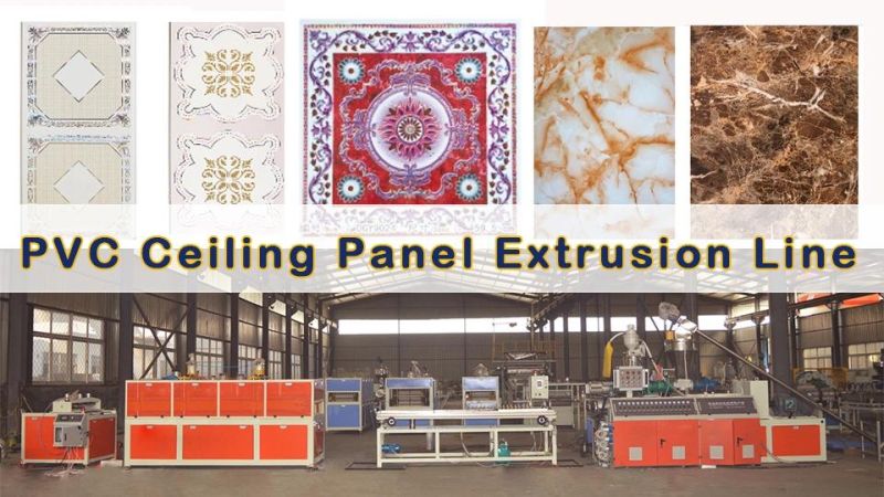 PVC Ceiling Roofling Panel Extrusion Production Line