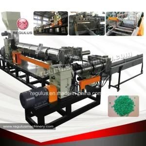 PE/PP Double Stages Granules Extrusion Machine