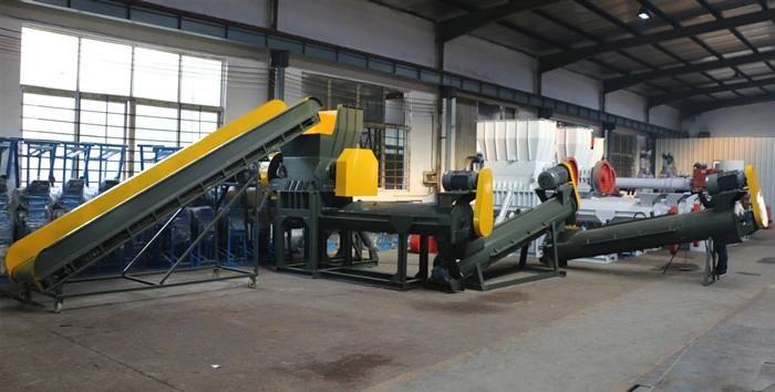 Plastic Crushing Plant Recycling Machine Pet Bottle Flake Recycling Crushing Machinery PE PP Pet Wastes Recycling Group