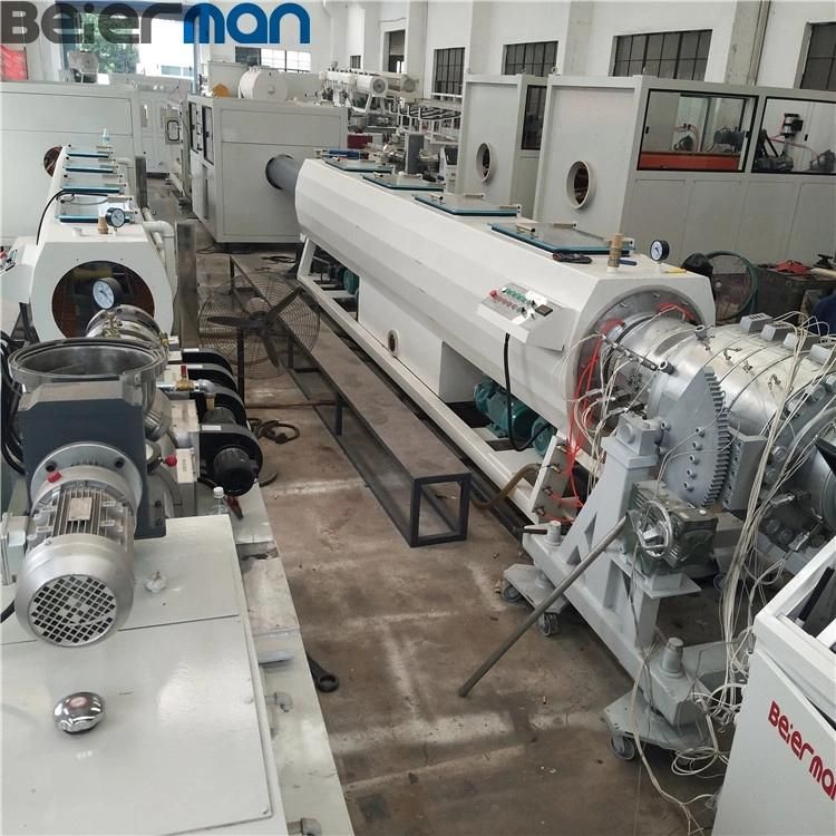 PVC UPVC CPVC/PE HDPE PPR PC Smooth Rigid Corrugated Flexible Soft Hose Water Pipe Single/Double Screw Extruder/Extrusion/Extruding/Making Machine for 800mm