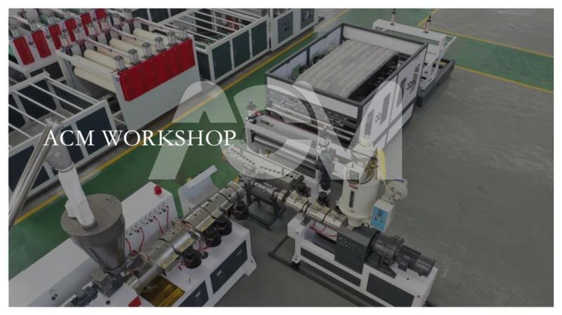 Acm Hot Sale ASA U-PVC Corrugated Roof Tile Sheet Board Extrusion Making Machine