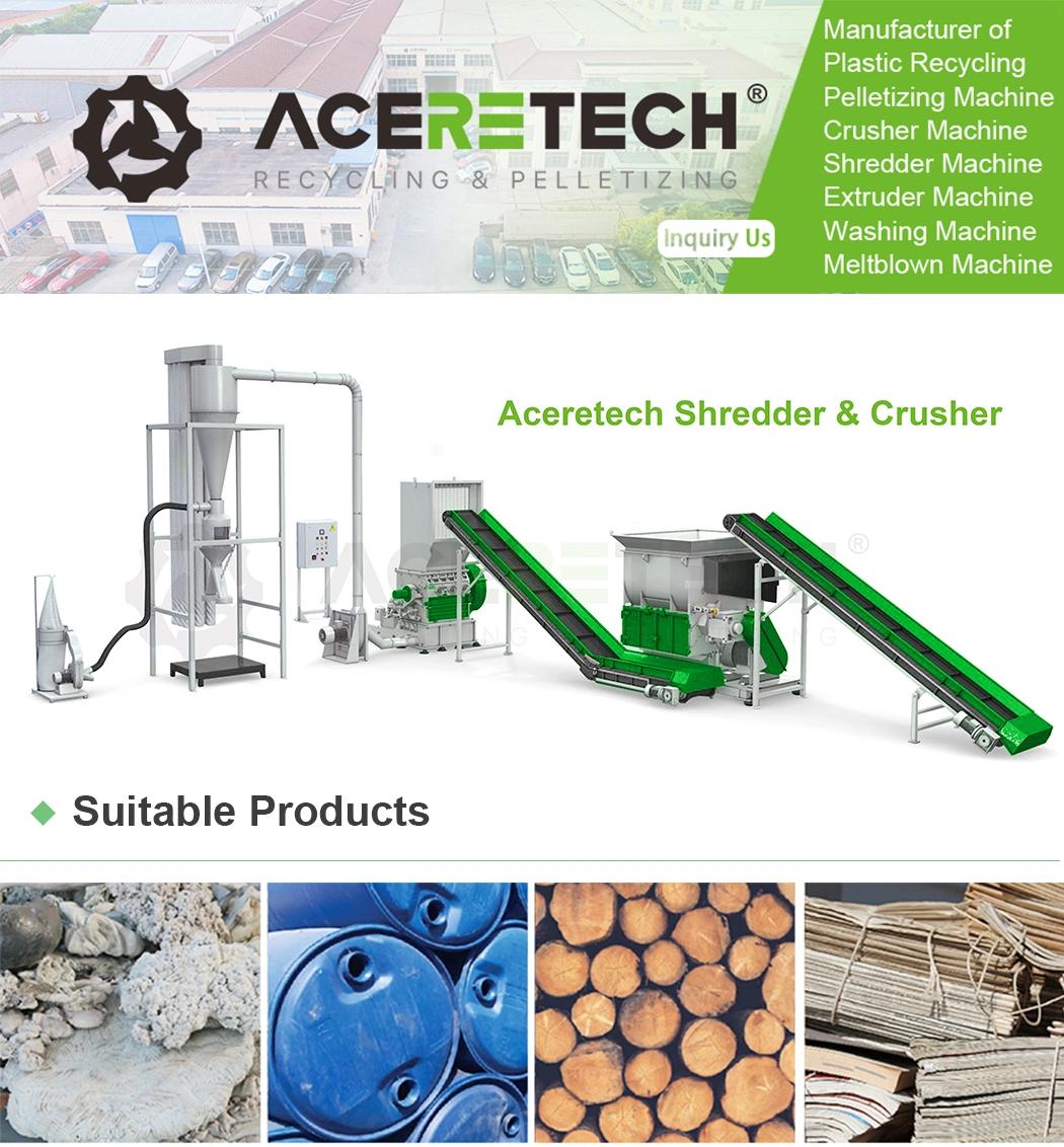 Fully Automatic Plastic Recycling Pet Bottle Crushing Machine