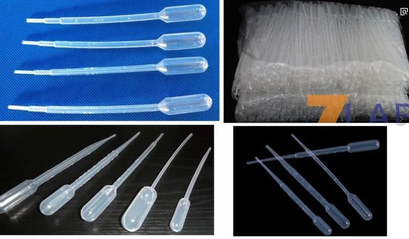 Plastic Pasteur Pipet Straw Making on Extrusion Blow Molding Machine