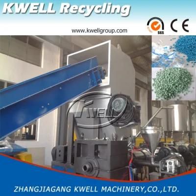 PE PP Rigid Hard Pelletizing Machine/PE PP Plastic Granulating Extruder Line