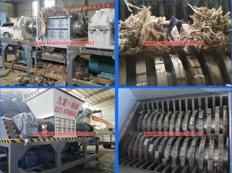 Pulp Mill Waste Material Shredder