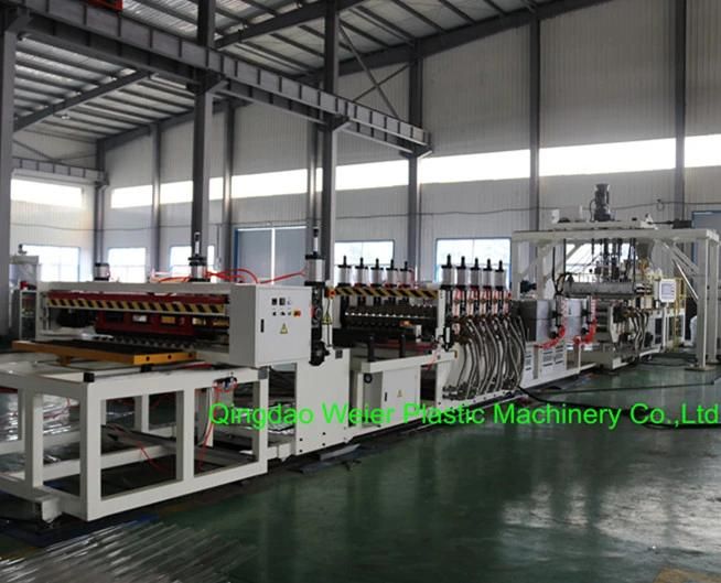 Pet Wave Sheet Production Line Pet Corrugated Sheet Making Machine