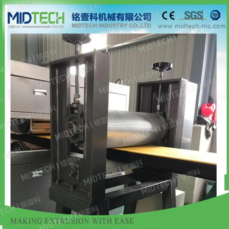 (Midtech Industry) Plastic Foaming PE/HDPE Fishing Raft Profile Board Extruding Equipment Price