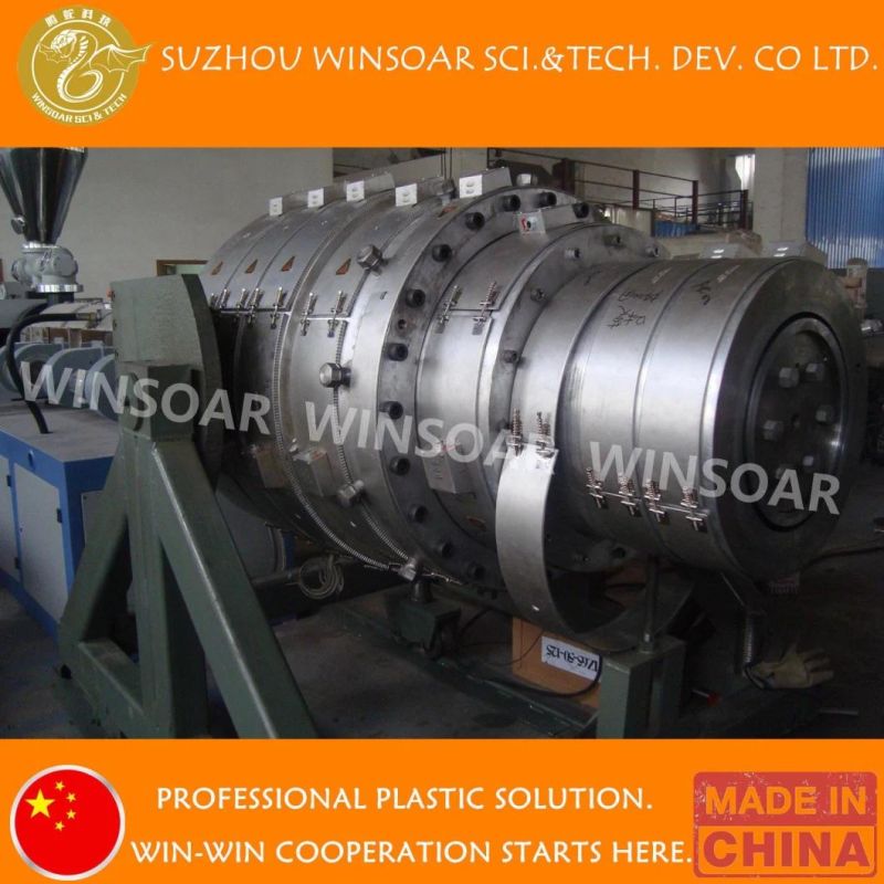 Plastic PVC/CPVC/UPVC Water& Electric Conduit Pipe/Tube (extruder, haul off, cutting winding, belling) Extrusion/Extruding Making Production Line Machine