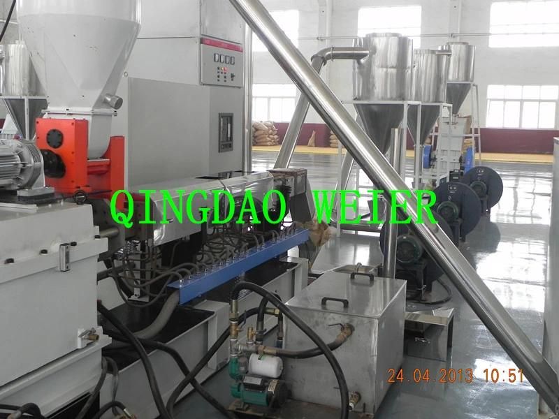 WPC PVC Plastic Hot Cutting Pelletizer Pelletizing Line