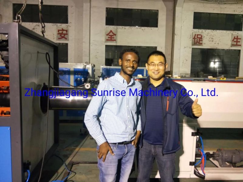 Plastic PVC Pipe Extrusion Line HDPE Pipe Production Line