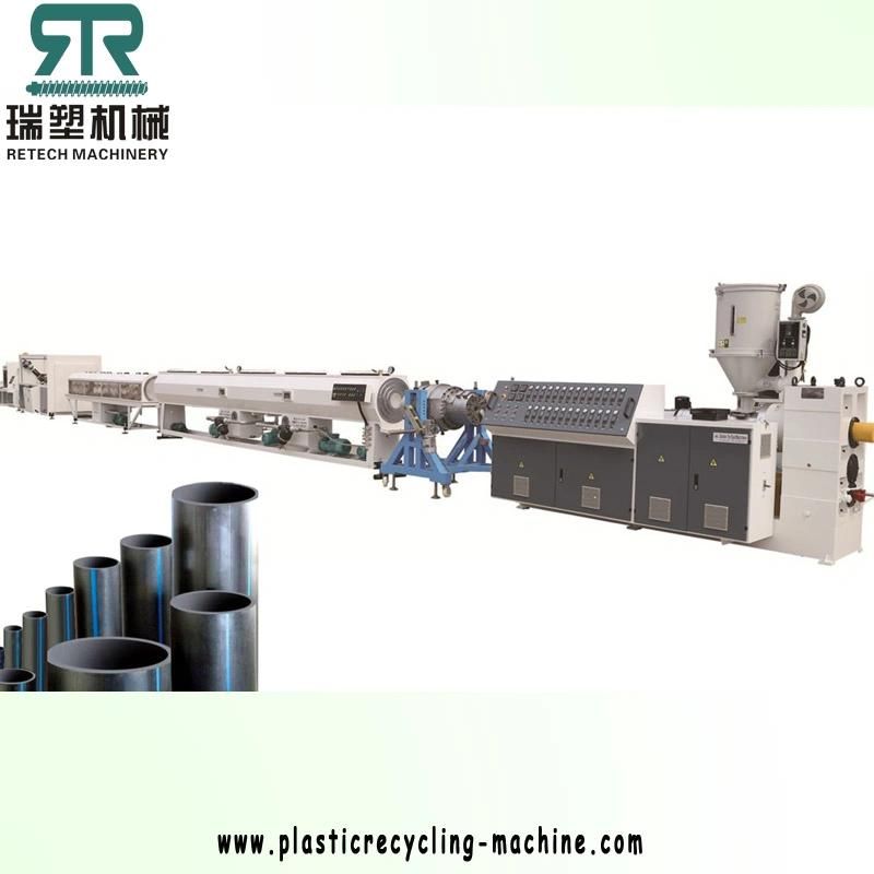 HDPE Structured-Wall Spiral Pipe Production Extrusion Machine Production Line