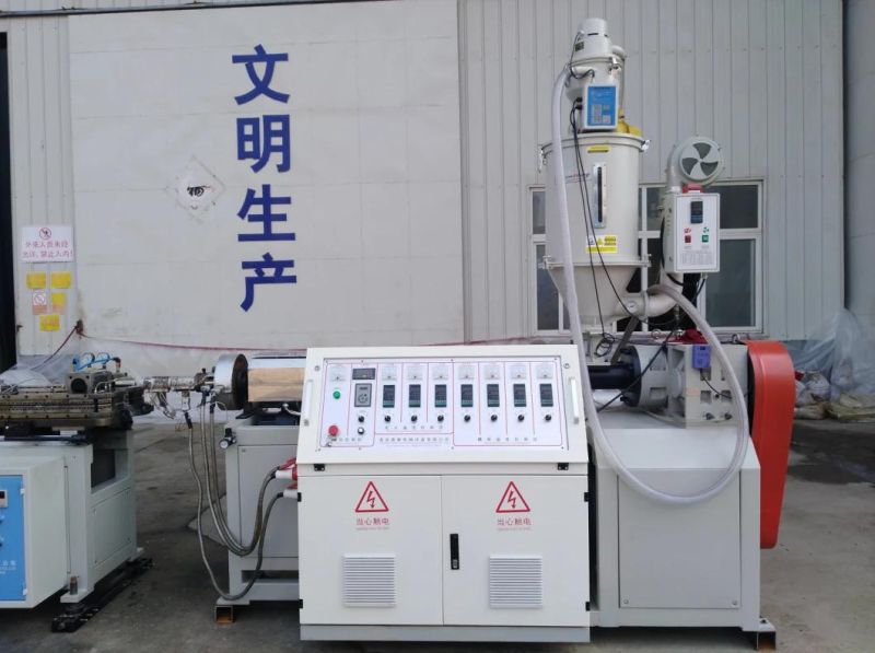 PE/PVC Single-Wall Corrugated Pipe Extruder