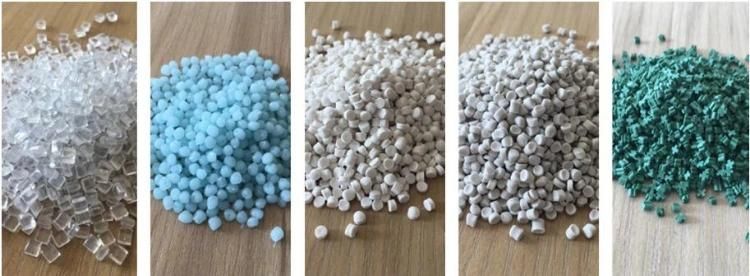 Plastic Granules Pelletizing PVC Compound Machine Two Stage Extruder