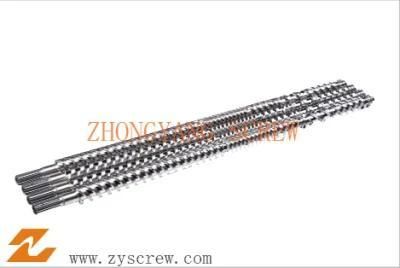 Bimetallic Screw Barrel for PE PP Recycling Granulation