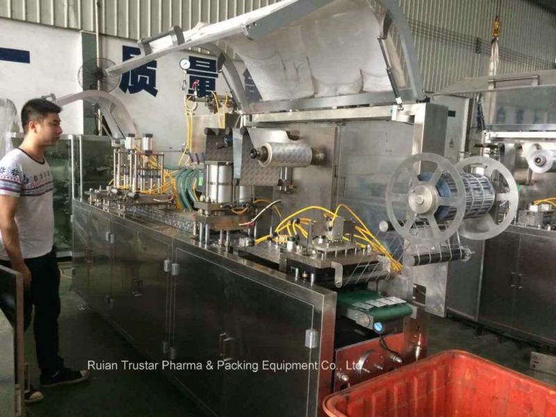 CE Approved Auto- Feeding Blister Packing Machine