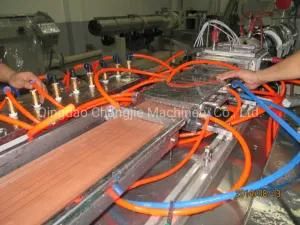 PE PVC WPC Wood-Plastic Panel/Profile Production Line Extrusion Making Machine