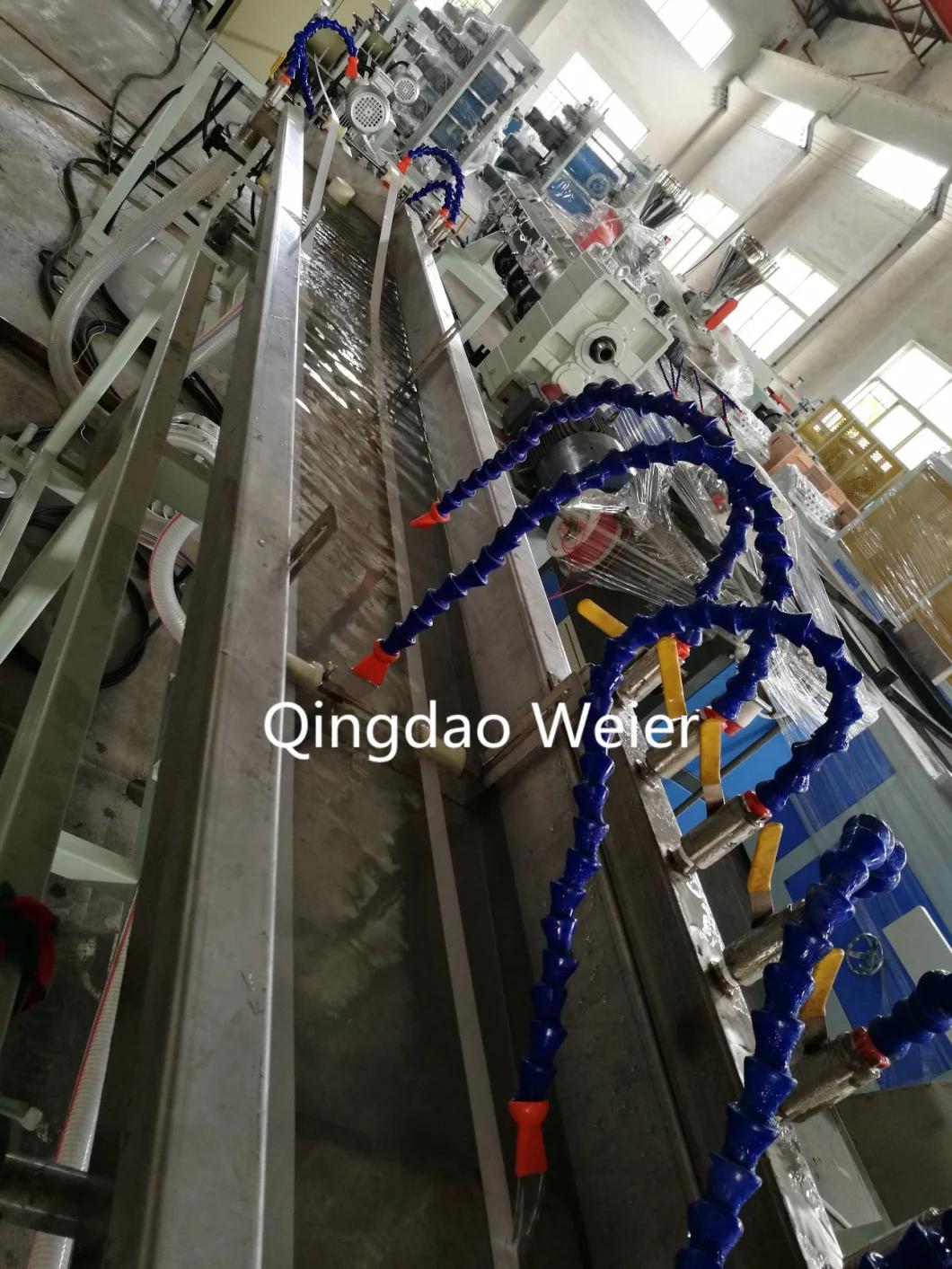 Single Strip PVC Edge Banding Tape Extrusion Machine with Printing Machine