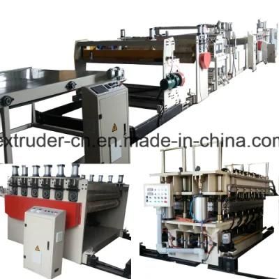 Automatic PC PP PE Plastic Sheet Production Line