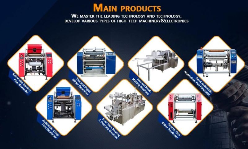 Best Price Fully Auto Pre Stretch Film Rewinding Machine