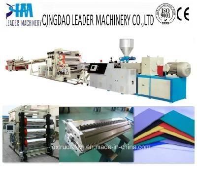 PVC Foam Board Machinery PVC Free Foamed Board Extrusion Machine