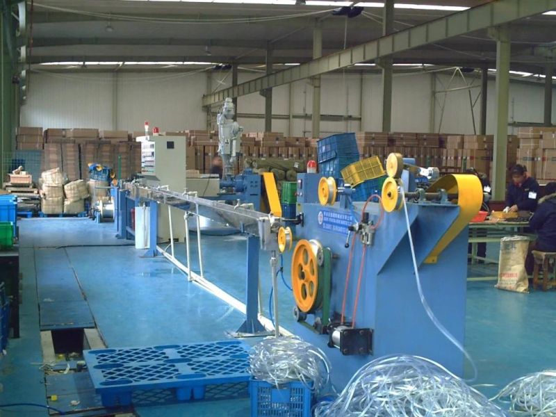 Plastic PVC Pipe Cable Tube Extruding/Extruder/Extrusion Making Machine