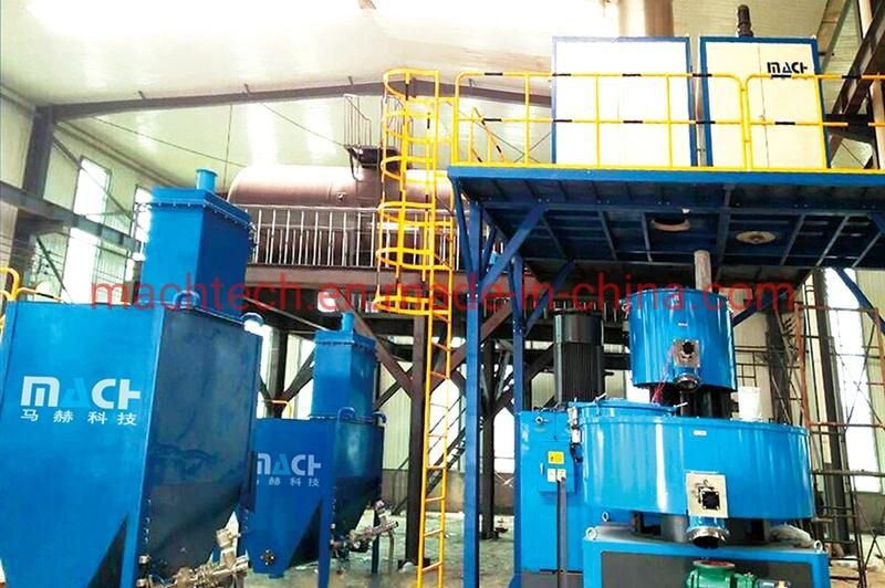 Plastic Machine Powder Weighing System Plastic High Speed Mixer