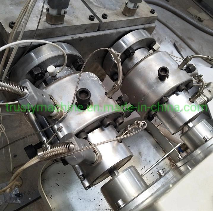 China 16-63mm PVC UPVC Two Double Cavity Dual Pipe Making Extrusion Production Machine Price