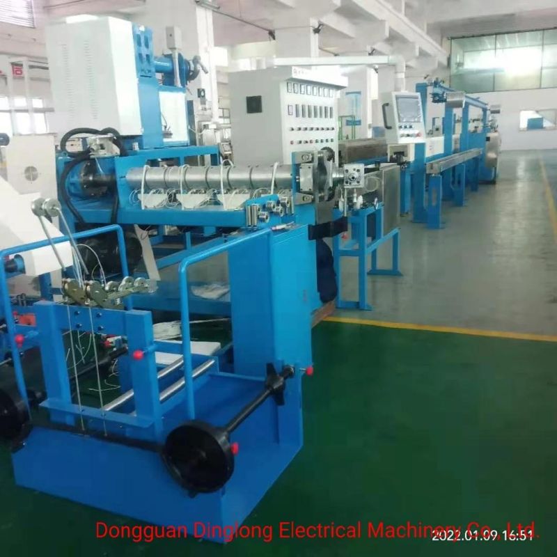 PVC PP PE TPE Silicone Extruder Line