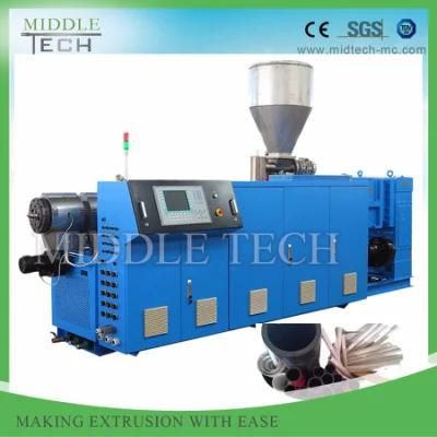 Sjz 65/132 Conical Twin Screw Extrusion Production Line