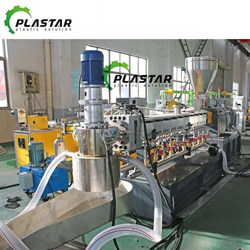 ABS Pet Compounding Granulation Line/Parallel Twin Screw Pelletizing Line