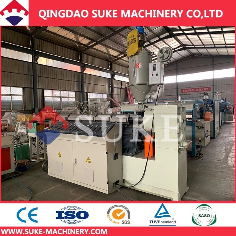 HDPE Plastic Steel Winding Pipe Machine Extrusion Line