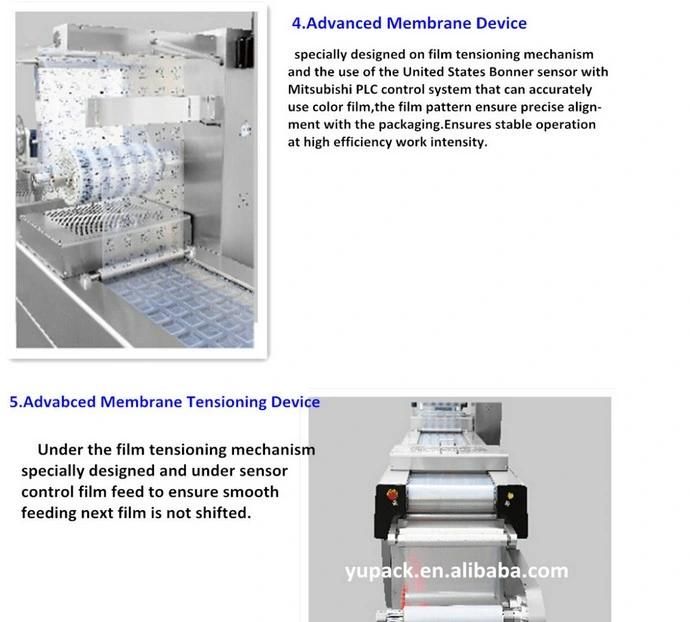 Yupack Automatic Thermoforming Vacuum Packing Machine/Thermoforming Machine