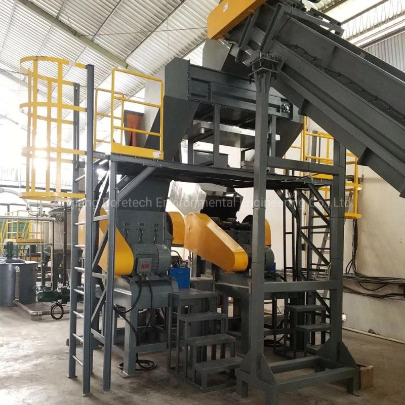 500kg/H Used Plastic Cleaning Recycling Plant