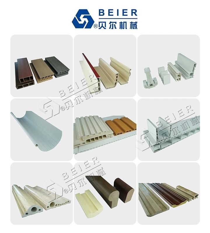 Plastic Plate Profile Pipe Extrusion Extruder Machine Line for Wood Plastic Door Frame Flooring