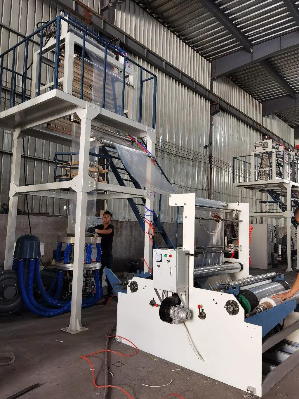 Water Bag Film Blowing Machinery Plastic Blown Film Machine