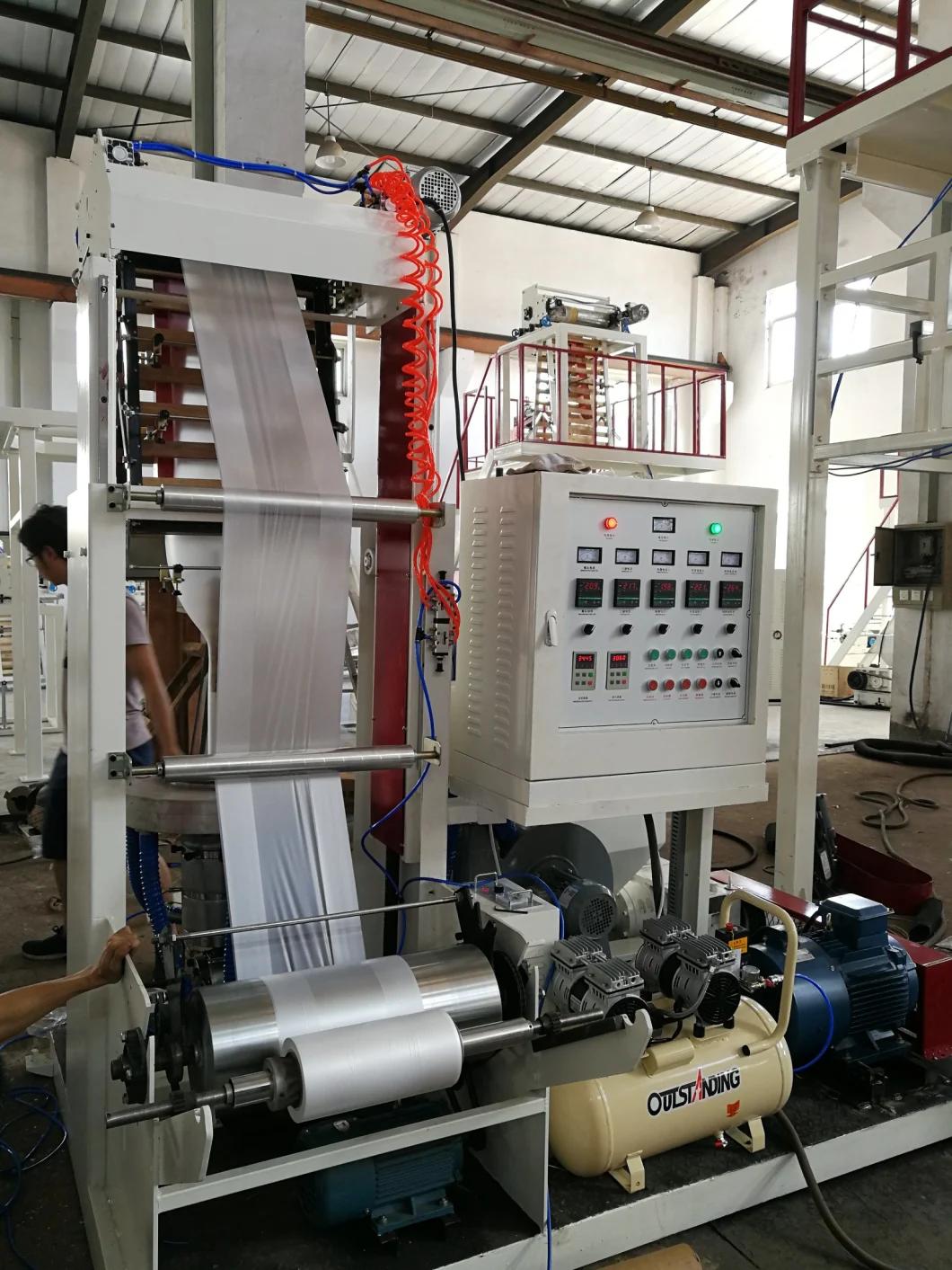 Space Saving Blown Film Machine Easy Operation Film Blowing Machine