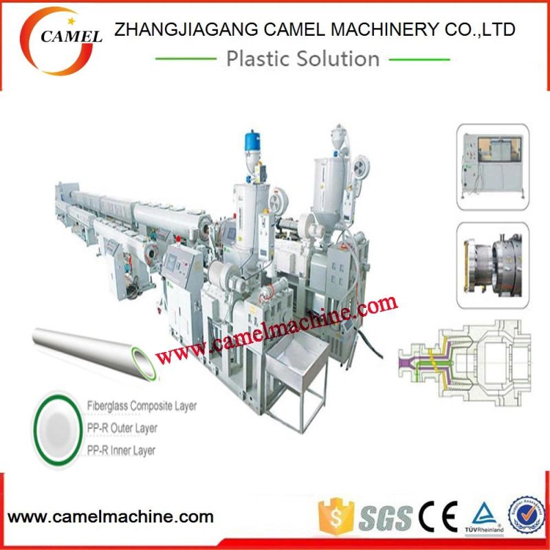 Two/Three Layer PPR Glass Fiber Pipe Making Machine