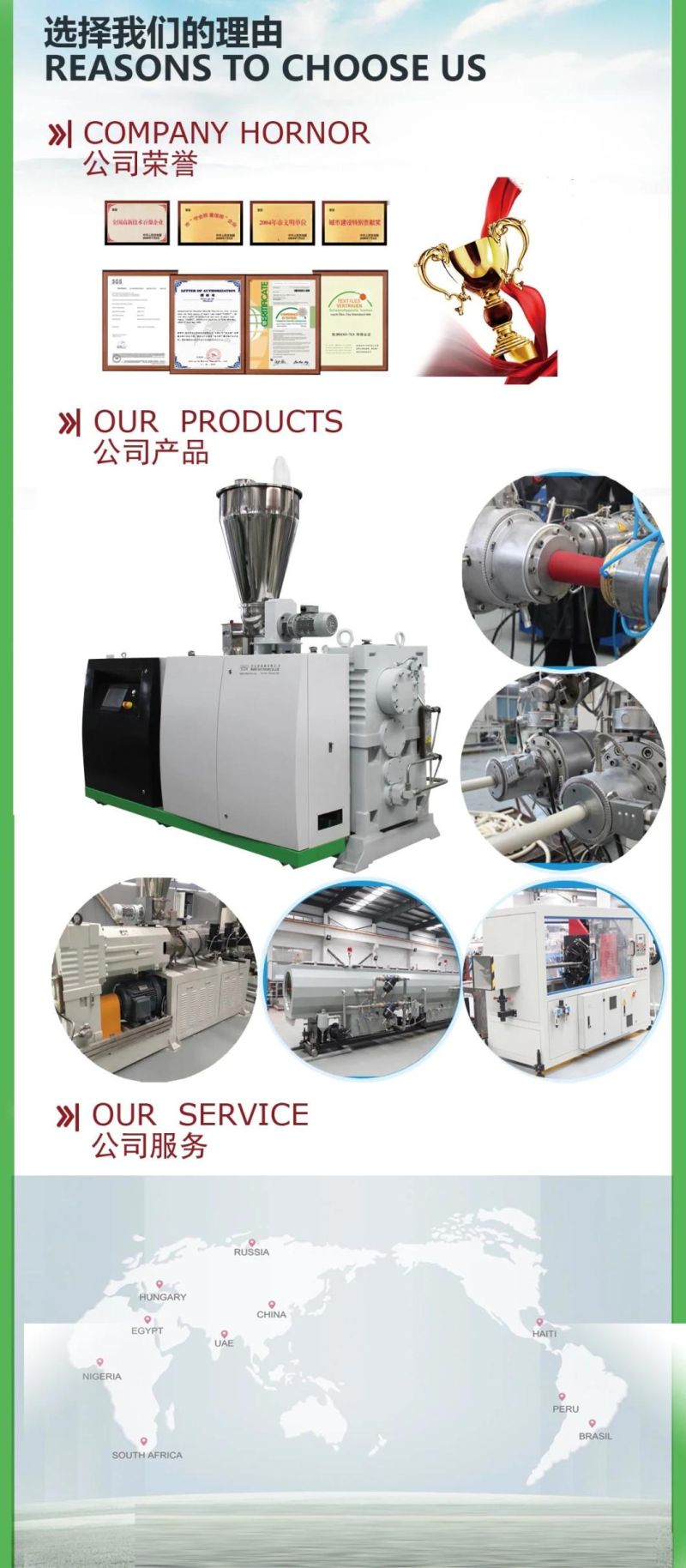 Conical Sjz 51/105 Plastic PVC/UPVC Electricity Conduit Pipe/Tube/Hose  Extrusion Production Line Price