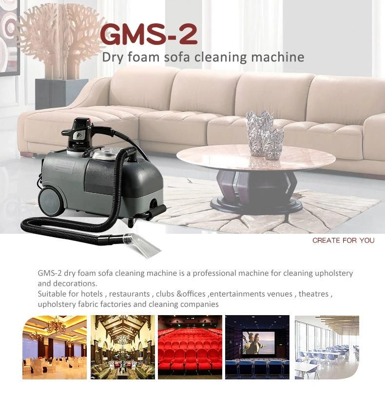 Gms-2 Commercial Upholstery Cleaner Dry Foam Sofa Cleaning Machine