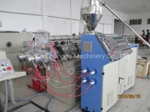 Plastic Tube Double Pipe out PVC Conduit Production Extrusion Machine Line