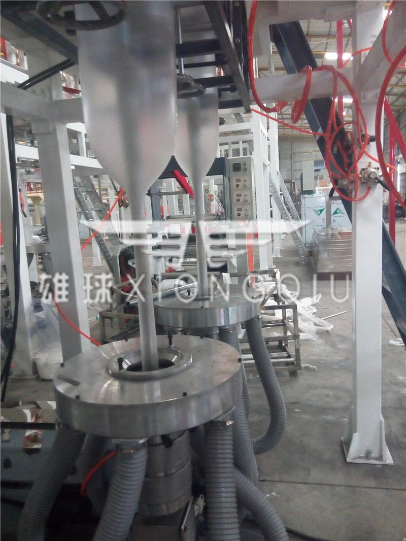 500mm Single Screw Double Die Head Film Blowing Machine