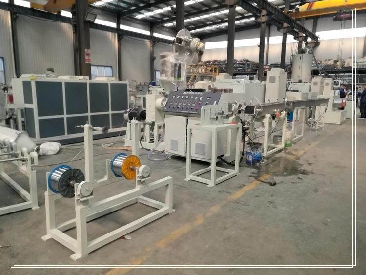 Plastic PP PE Double Nose Wire Extrusion Line for Face Mask