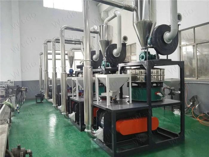 Plastic Waste Pulverizer Crusher Machine